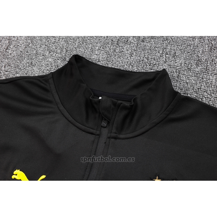 Chandal de Sudadera del Borussia Dortmund 2023-2024 Negro